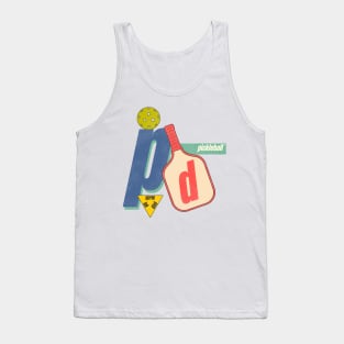 Pickleball 90s Style Graphic Tank Top